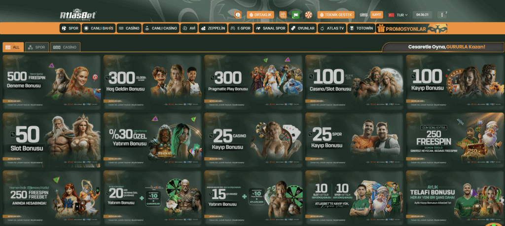 Atlasbet Bonus