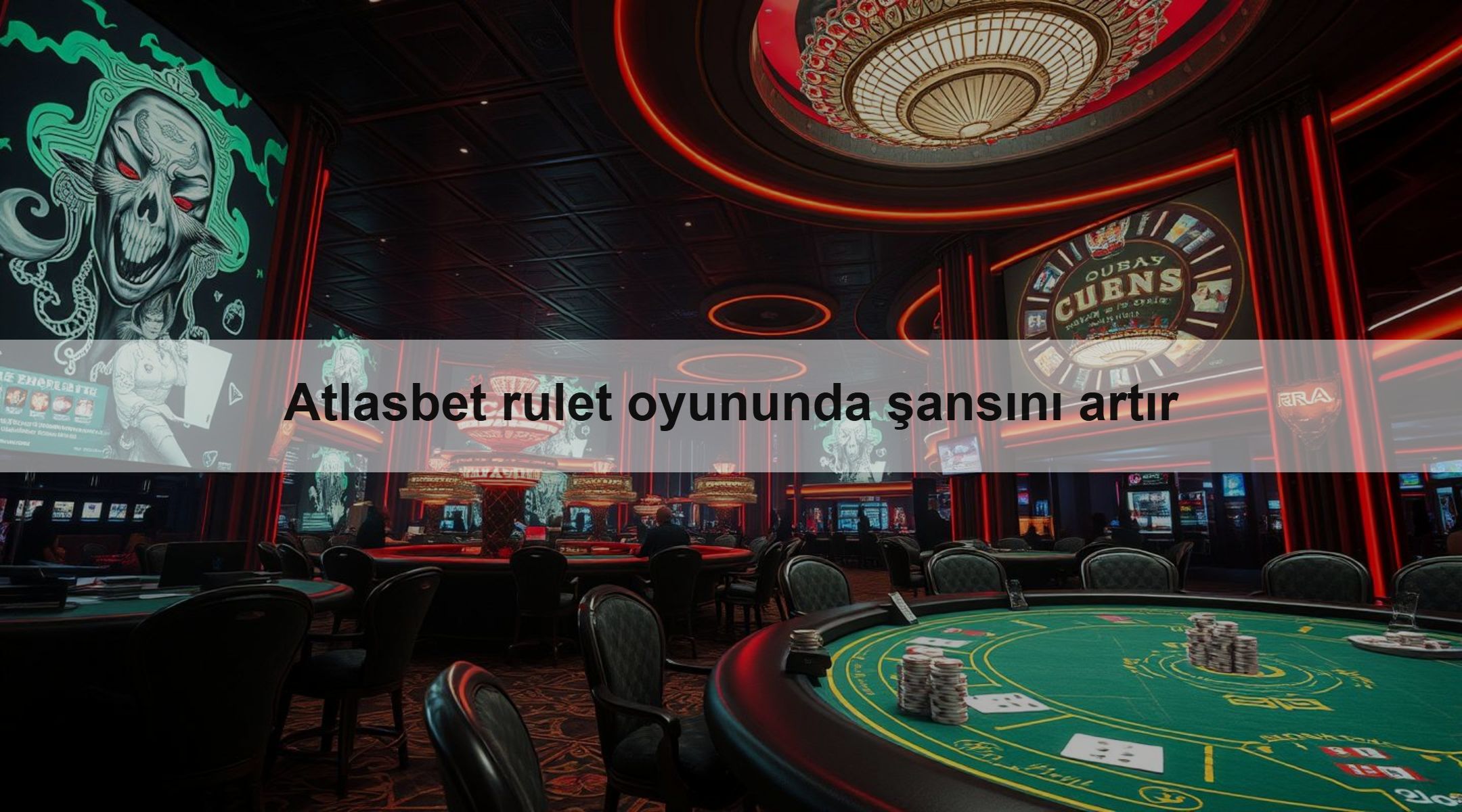 Atlasbet rulet oyununda şansını artır