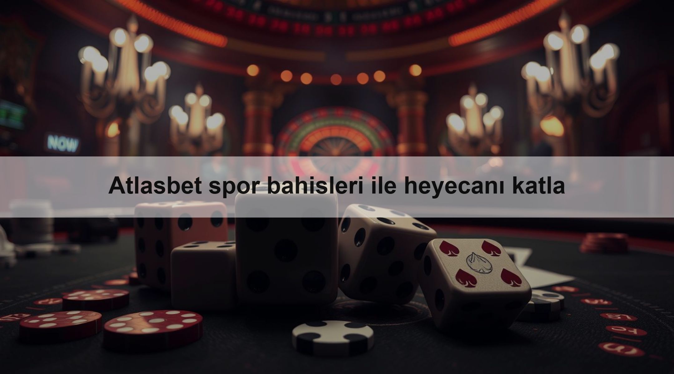 Atlasbet spor bahisleri ile heyecanı katla