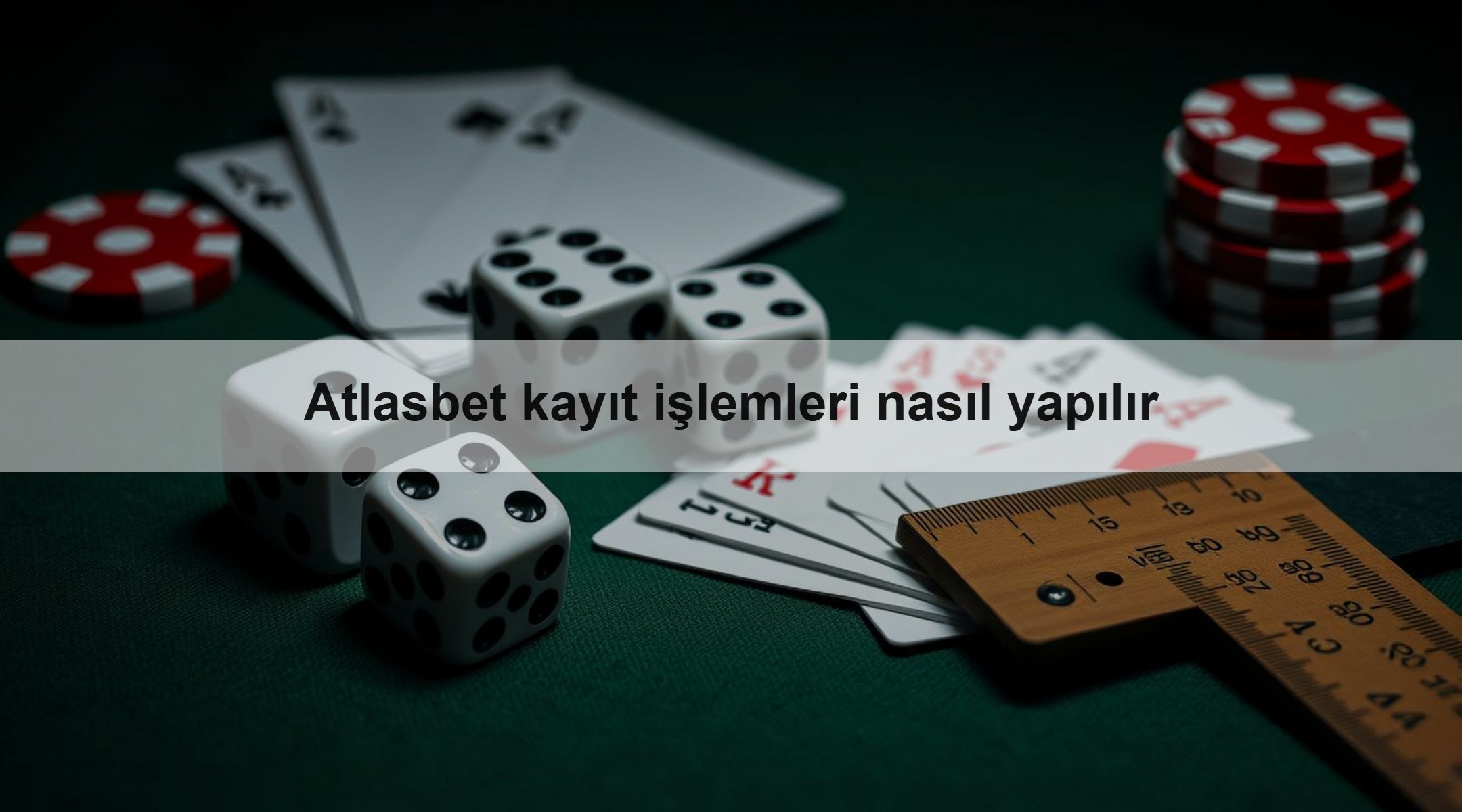 Atlasbet kayıt işlemleri nasıl yapılır